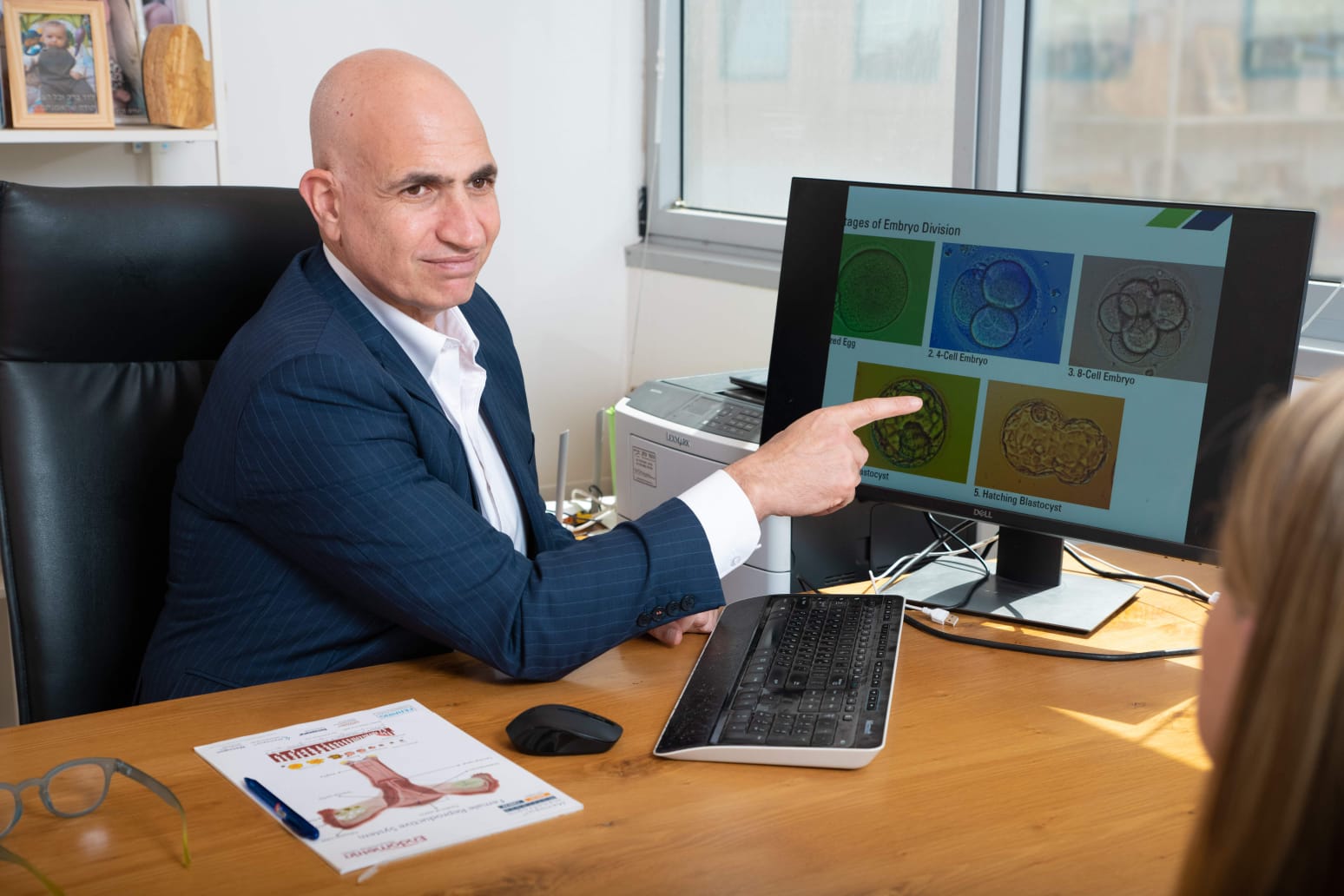 Dr. Shlomi explaining What Really Causes Infertility